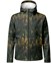 Takoy Panel szabásmintával 48 férfi softshell kabátra erdő festmény