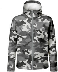 Takoy Panel szabásmintával 56 férfi softshell kabátra terepmintás fehér