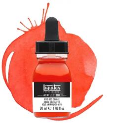 Liquitex akriltinta, 30 ml - 620, vivid red orange