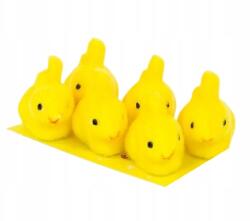 MartineX Húsvéti nyuszi 4cm-es kosárka karácsonyfadísz húsvéti díszek (gniazdo kurczaki)