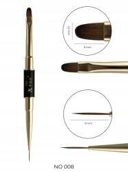 Fox Nail Art dupla ecset 008