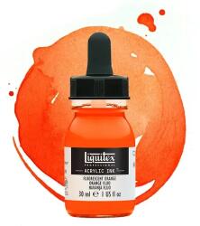 Liquitex akriltinta, 30 ml - 982, fluorescent orange