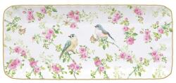 Easy Life Design Porcelán tálca - 36x16cm - Spring Time