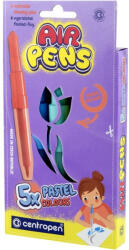 Centropen Filctoll fújós készlet Centropen AIRPENS 1500 pasztell 5 klf. szín (1500/5) - iroda-ellatas