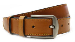 ARWEL Férfi Bőr Steppelt Öv | Világosbarna