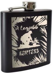  Gravírozott A legjobb kertész flaska : Flaska méret - 9 oz