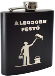  Gravírozott A legjobb festő flaska : Flaska méret - 7 oz