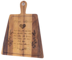  Házi áldás vágódeszka (trapéz alakú)