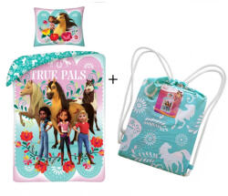 Ábránd Spirit/Szilaj lovas ágyneműhuzat + sportzsák szett, True Pals (8331)