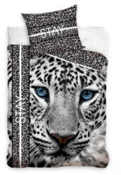 Ábránd Leopárd ágyneműhuzat, Black and White (100% pamut)