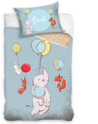 Ábránd Elefánt lufival ágyneműhuzat (100x135 + 40x60 cm)