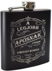 gigastore Gravírozott A legjobb apósnak flaska : Flaska méret - 8 oz