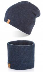 Brødrene Brodrene Férfi Téli Sapka Tuba Sötétkék 2in1 (103118-NAVYMULIN)