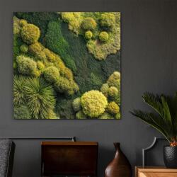 DUBLEZ Moha kép - Zöld oázis (imitáció) | DUBLEZ