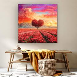 DUBLEZ Romantikus kép - Szív alakú fa | DUBLEZ