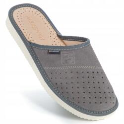 PanSzew Férfi Bőr Papucsok, Hegyi Stílusú Otthoni Lábbeli 40-46 PanSzew (Kapcie Męskie Skórzane Pantofle Góralskie)