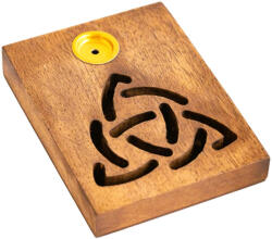 Fa Triskele"-Back Flow-lefelé áramlós-folyékony füst- füstölőtartó