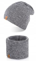 Brødrene Brodrene Férfi Téli Sapka Tuba Szürke 2in1 (103118-LGM)