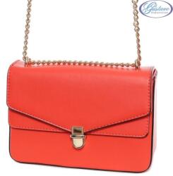 Dudlin korall színű női alkalmi táska