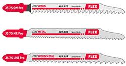FLEX Dekopírfűrész lapok / JS 75 Pro Set VE 3 (490.008)