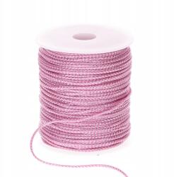 Csillámos zsinór rózsaszín-ezüst 2, 5mmx100m