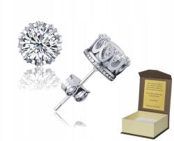 Global Silver Ezüst fülbevaló stift Cirkónia minta 925 K221 (5904555532182)