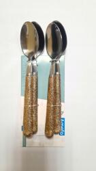 Amefa étkészlet desszertes kanál 4 db-os szett arany