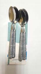 Amefa Evőeszközkészlet Amefa desszertes kanál 4 db-os ezüst