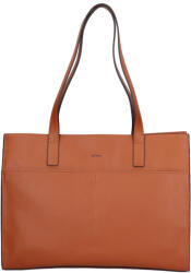 Katana Elegáns női bőr kézitáska Katana Mauric - konyak