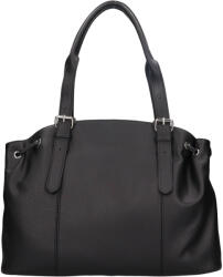 Katana Elegáns női bőr kézitáska Katana Karens - fekete