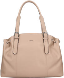 Katana Elegáns női bőr kézitáska Katana Karens - bézs