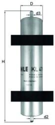 KNECHT filtru combustibil KNECHT KL 478 (KL 478) - centralcar