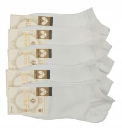 Aura Via 5x Unisex pamut zokni Aura via 38-41 Fehér sima