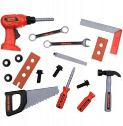 Smily Play Szerszámok a bőröndben készlet fűrész kalapács fúrógép (SP83923)