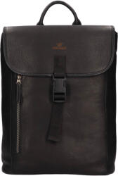 Mustang Rucsac din piele la modă Mustang Manet - negru