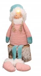 Emized Világító szőrmés baba menta-rózsaszín lány