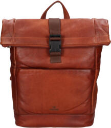 Mustang Rucsac din piele cu rotile Mustang Falko - coniac