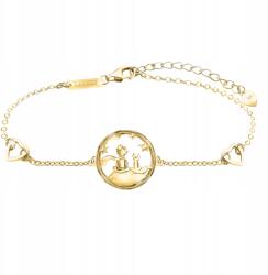 Larezo Arany karkötő Kisfiú róka csillagokkal Kozmosz róka Róka Ezüst 925 (bransoletka inspirowana mały książę z lisem m)