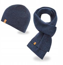 Brødrene Férfi Téli Sapka Sálgallérral Brodrene Elegáns Sötétkék (103099-NAVYMULIN)