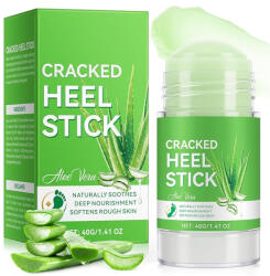 NOVA KISS Baton Hidratant pentru Calcaie Crapate si Piele Uscata, 60% Uree, Aloe Vera, 40 g