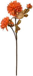 Clayre & Eef Floare artificiala portocalie maro 10x10x66 cm (6PL0387O)
