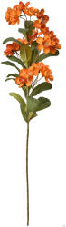 Clayre & Eef Floare artificiala portocalie verde 17x14x70 cm (6PL0344O)