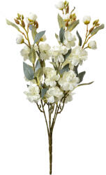 Clayre & Eef Floare artificiala alba verde 10x10x51 cm (6PL0378Y)