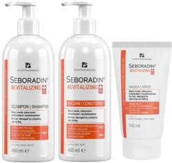 Seboradin Intenzív regeneráció Seboradin Revitalizing sampon kondicionáló maszk