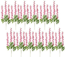 Clayre & Eef Set 12 flori artificiale roz verzi (12) 30x12x110 cm (6PL0318P)