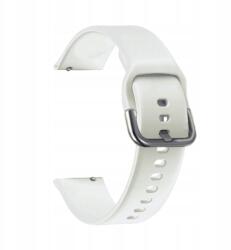  Univerzális Szíj Xiaomi Amazfit Gtr Gts Samsung 20mm Fehér-ezüst Egyéb (20mm)