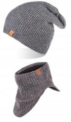 Brødrene Világosszürke Téli szett Brodrene Kémény Sapkával (103111-LGM)