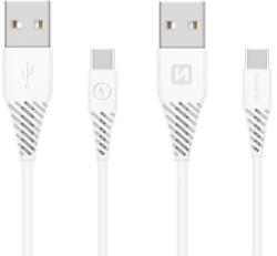 SWISSTEN Cablu de date Swissten USB / USB-C 3.1 Alb 15 m (7mm)