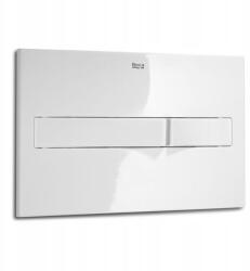 Roca PL2 One Nyomógomb Duplo One állványgomb Fehér Fényes A890196000 (A890196000)