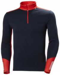 Helly Hansen Lifa Merino Midweight 1/2 zip, thermoaktív póló, Size M, navy (49363)
